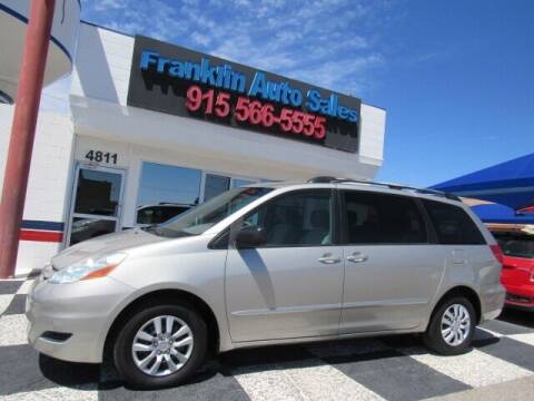2008 Toyota Sienna for sale at Franklin Auto Sales in El Paso TX