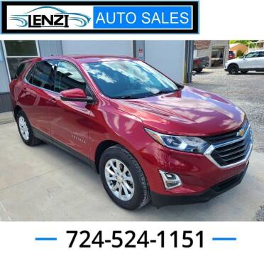 2019 Chevrolet Equinox for sale at LENZI AUTO SALES LLC in Sarver PA