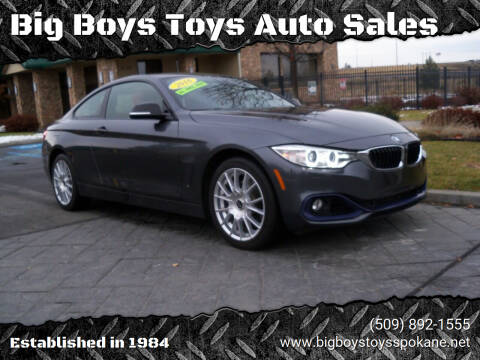 2016 BMW 4 Series for sale at Big Boys Toys Auto Sales in Spokane Valley WA