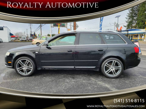 2008 Audi A4 for sale at Royalty Automotive in Springfield OR