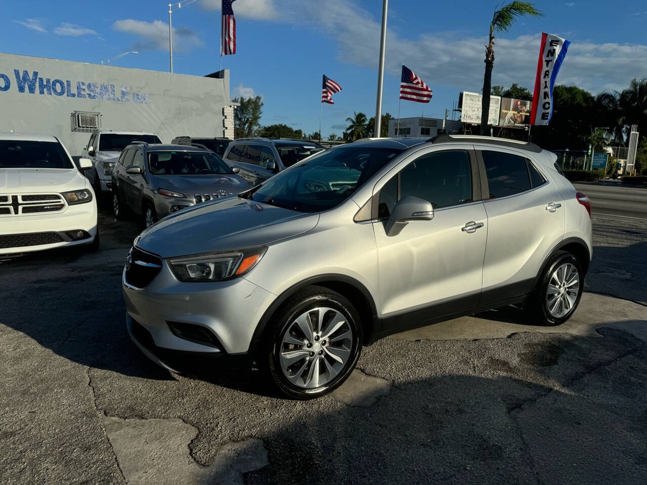 Silver 2018 Buick Encore Preferred Preferred 4dr Crossover 1