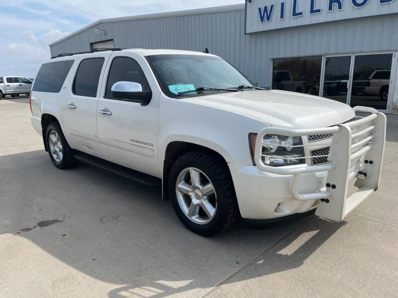 Used 2012 Chevrolet Suburban LTZ with VIN 1GNSKKE7XCR231418 for sale in Chamberlain, SD