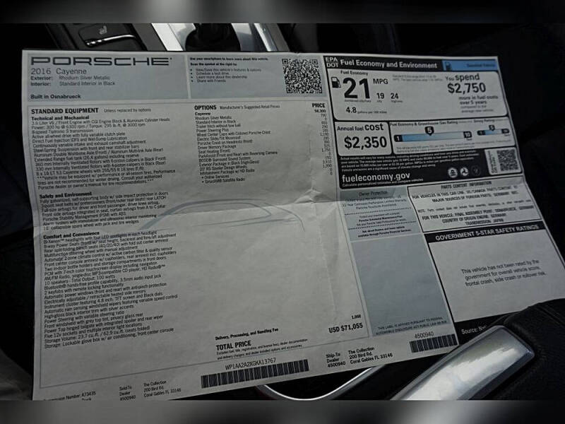 2016 Porsche Cayenne