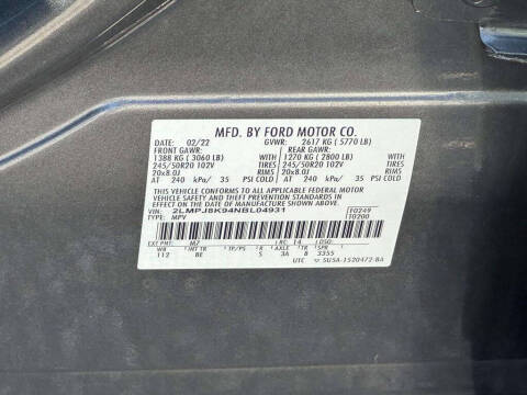 2022 Lincoln Nautilus Reserve