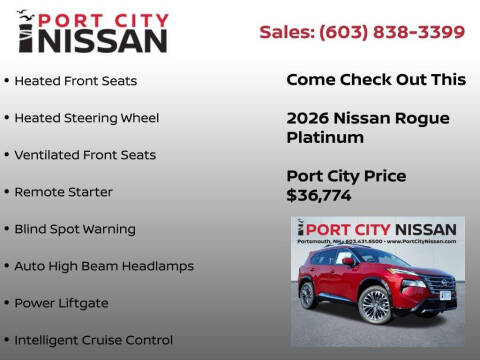 2026 Nissan Rogue Platinum