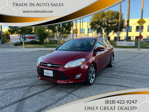 2014 Ford Focus for sale at Trade In Auto Sales in Van Nuys CA