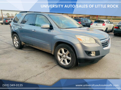 2008 Saturn Outlook for sale at University Auto Sales of Little Rock in Little Rock AR