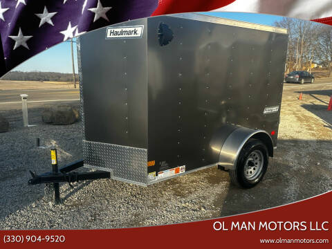 2023 Haulmark Passport DLX 5x8 V-Nose for sale at Ol Man Motors LLC - Trailers in Louisville OH