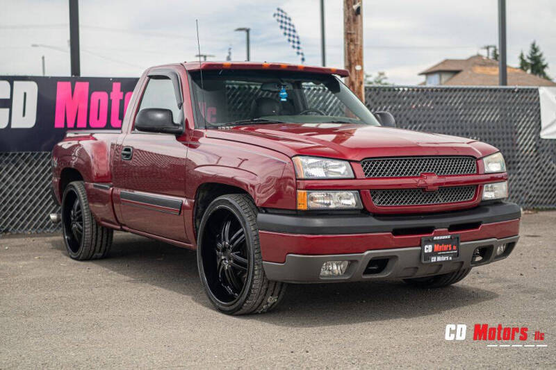 2004 Chevrolet Silverado 1500 for sale at CD MOTORS LLC in Brooks OR