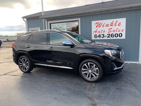 2018 GMC Terrain for sale at Winkle Auto Sales LLC in Anderson IN