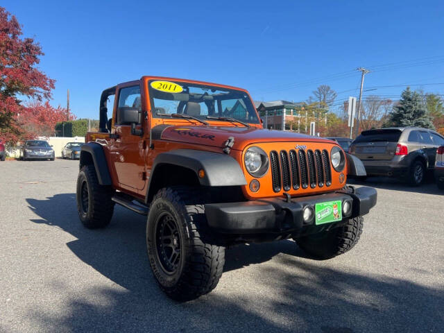 2011 Jeep Wrangler for sale at Kinsman Auto Sales in North Andover, MA