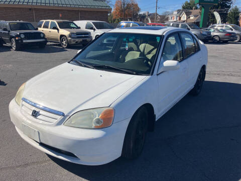 2003 Honda Civic for sale at United Motors in Hagerstown MD