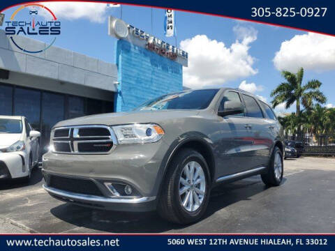 2020 Dodge Durango for sale at Tech Auto Sales in Hialeah FL
