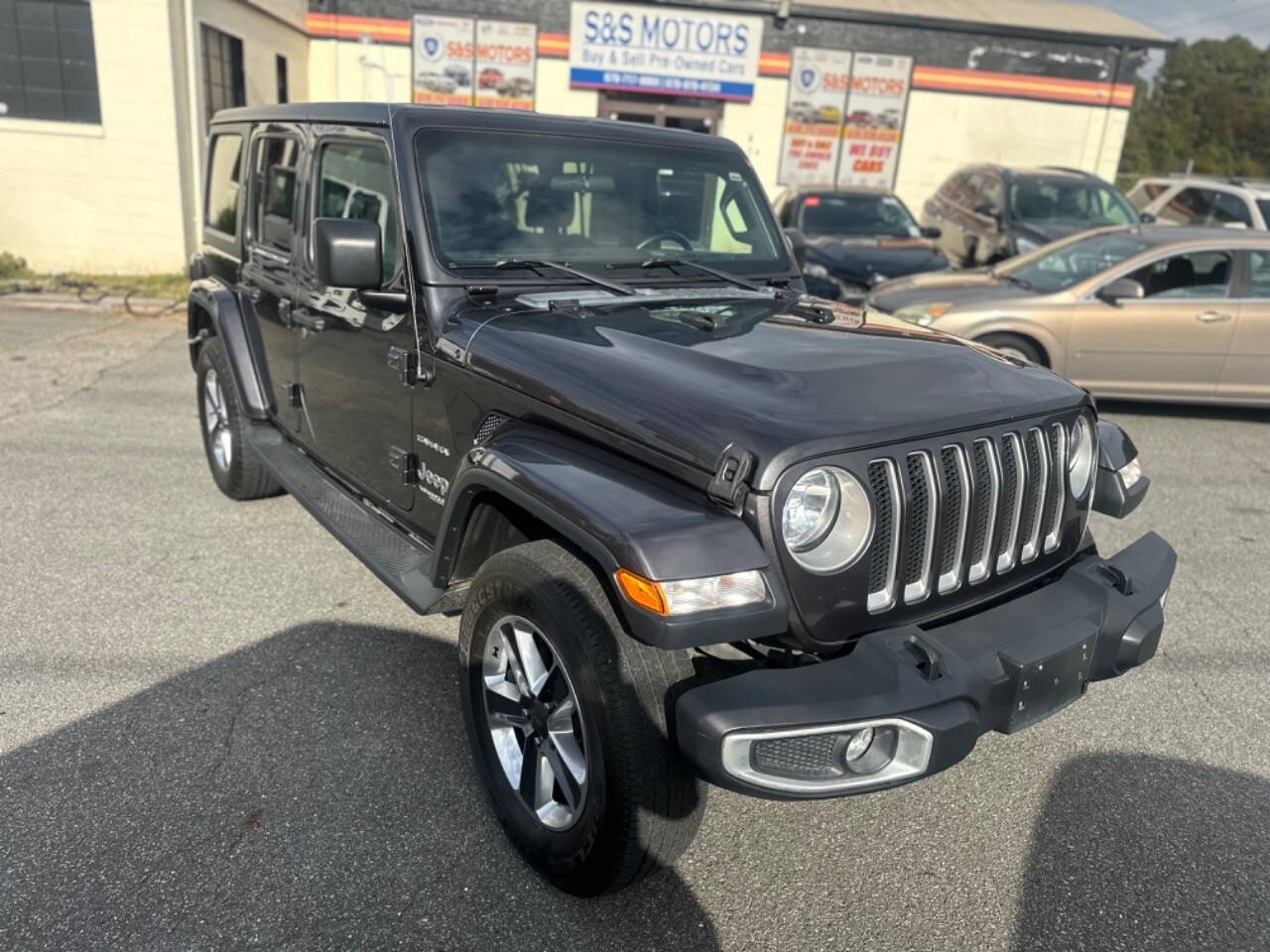 2019 Jeep Wrangler Unlimited for sale at S & S Motors in Marietta, GA