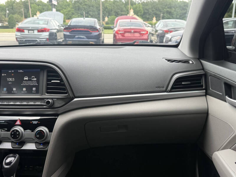 2019 Hyundai Elantra Value Edition