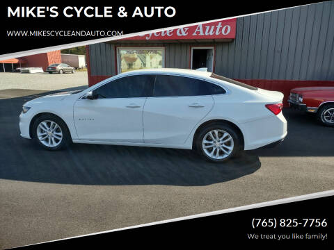 2018 Chevrolet Malibu for sale at MIKE'S CYCLE & AUTO in Connersville IN