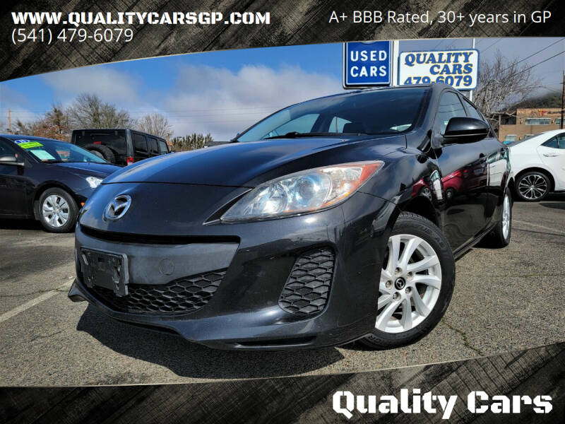 2013 Mazda MAZDA3 for sale at Quality Cars in Grants Pass OR