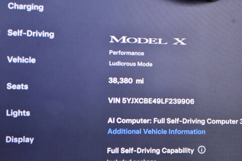 2020 Tesla Model X Performance