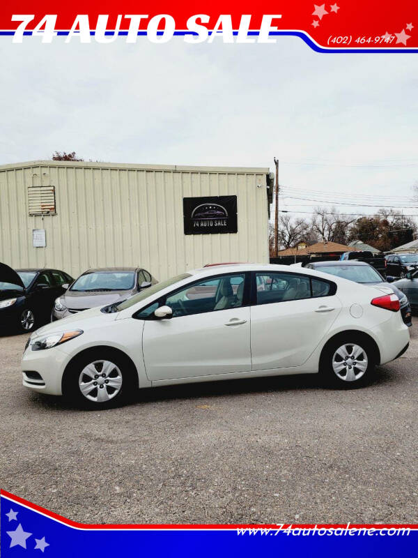 2015 Kia Forte for sale at 74 AUTO SALE in Lincoln NE