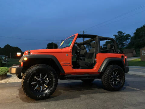 2015 Jeep Wrangler for sale at Ritchie County Preowned Autos in Harrisville WV