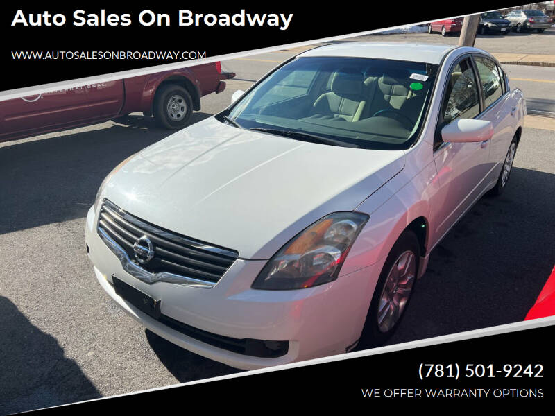 2009 Nissan Altima for sale at Auto Sales on Broadway in Norwood MA