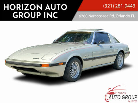 1983 Mazda RX-7 for sale at HORIZON AUTO GROUP INC in Orlando FL