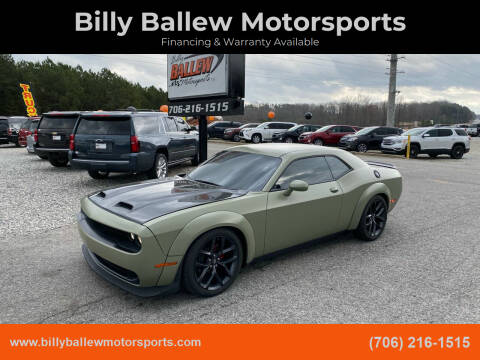 2022 Dodge Challenger for sale at Billy Ballew Motorsports in Dawsonville GA