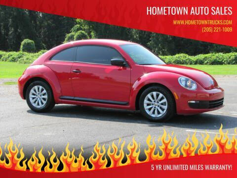 2014 Volkswagen Beetle for sale at Hometown Auto Sales - Cars in Jasper AL
