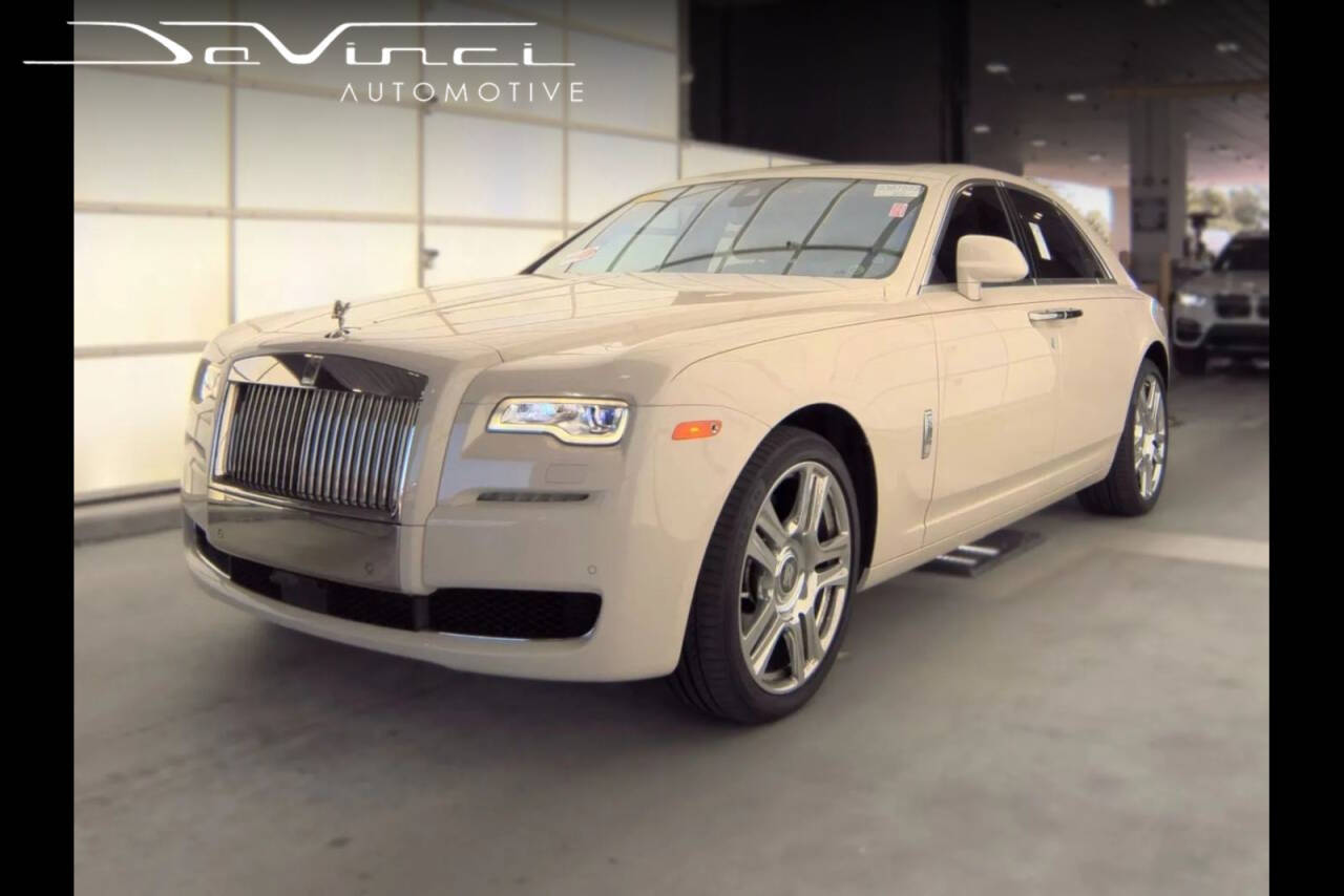 White 2016 Rolls-Royce Ghost Base 4dr Sedan 1