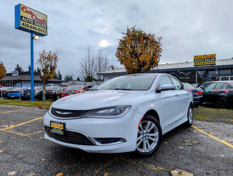 2015 Chrysler 200 for sale at Car Craft Auto Sales in Lynnwood WA