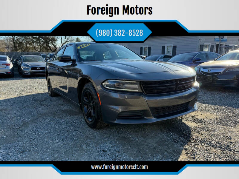 2020 Dodge Charger for sale at Foreign Motors in Kannapolis NC