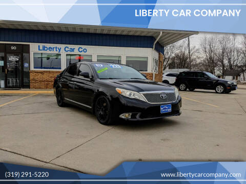 2012 Toyota Avalon for sale at Liberty Car Company in Waterloo IA