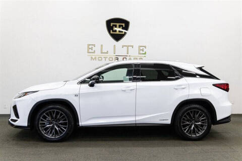 2022 Lexus RX 450h F SPORT Handling