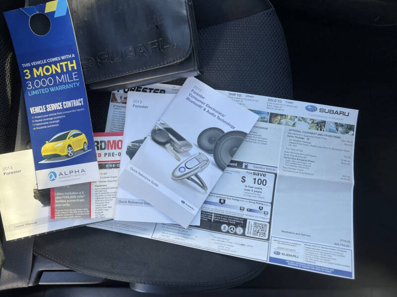 2013 Subaru Forester 2.5X Premium