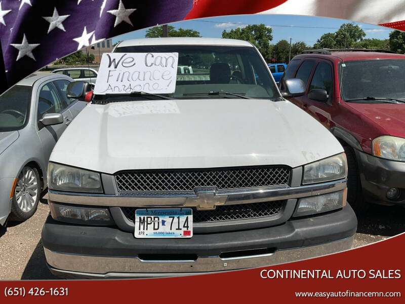 continental auto sales mn