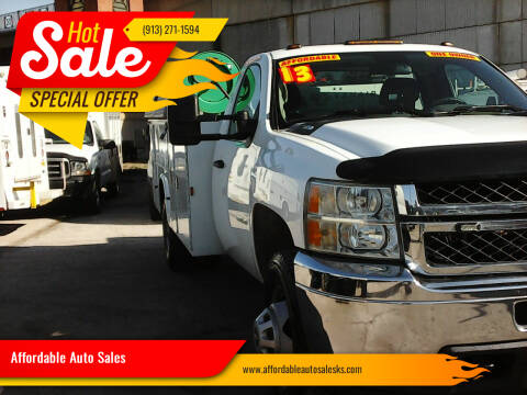 2013 Chevrolet Silverado 3500HD for sale at Affordable Auto Sales in Olathe KS