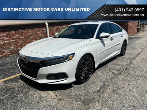 2018 Honda Accord for sale at DISTINCTIVE MOTOR CARS UNLIMITED in Johnston RI