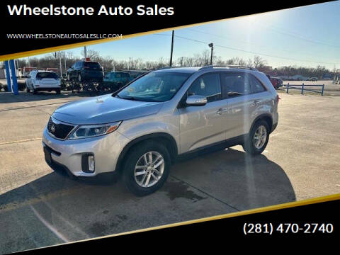 2014 Kia Sorento for sale at Wheelstone Auto Sales in La Porte TX