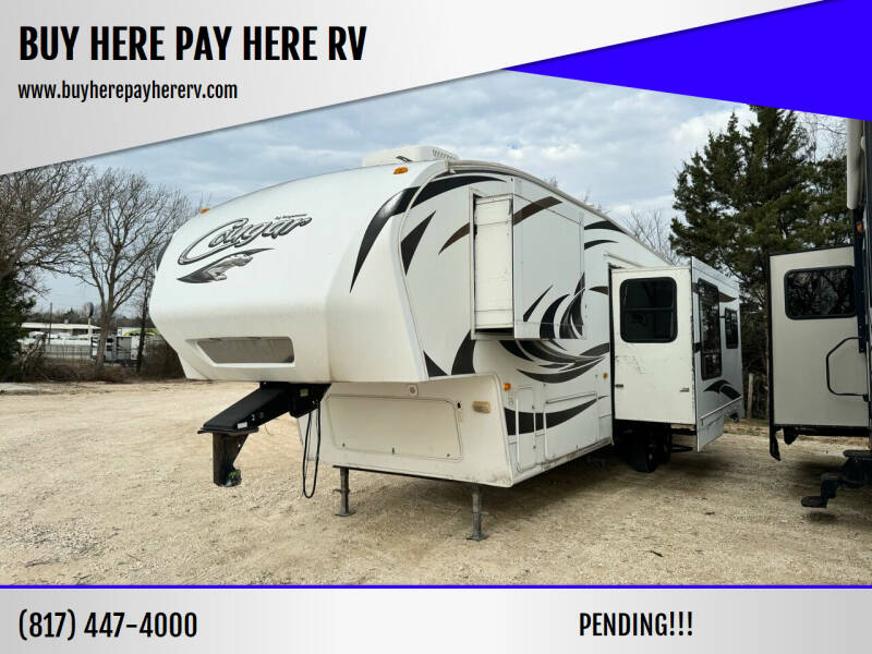 2011 Keystone Cougar 322QBS for sale at BUY HERE PAY HERE RV in Burleson TX