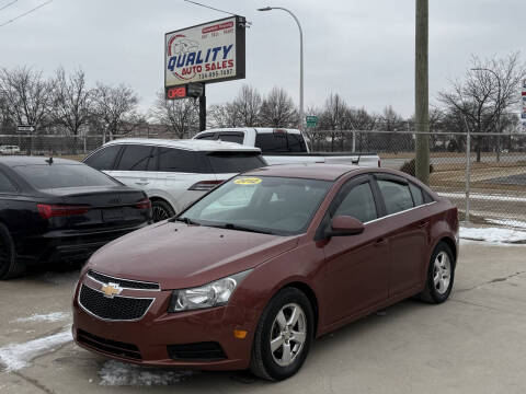 2012 Chevrolet Cruze for sale at QUALITY AUTO SALES in Wayne MI