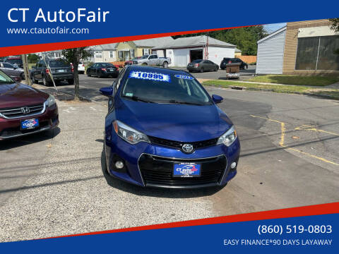 2015 Toyota Corolla for sale at CT AutoFair in West Hartford CT