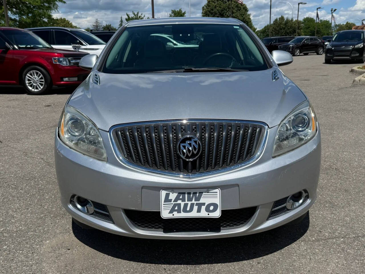 Silver 2013 Buick Verano Base Base 4dr Sedan 2