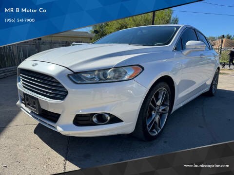 2014 Ford Fusion for sale at MR B Motor Co in Brownsville TX