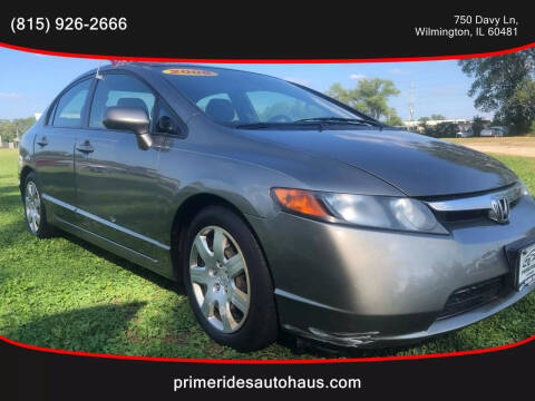2008 Honda Civic for sale at Prime Rides Autohaus in Wilmington IL