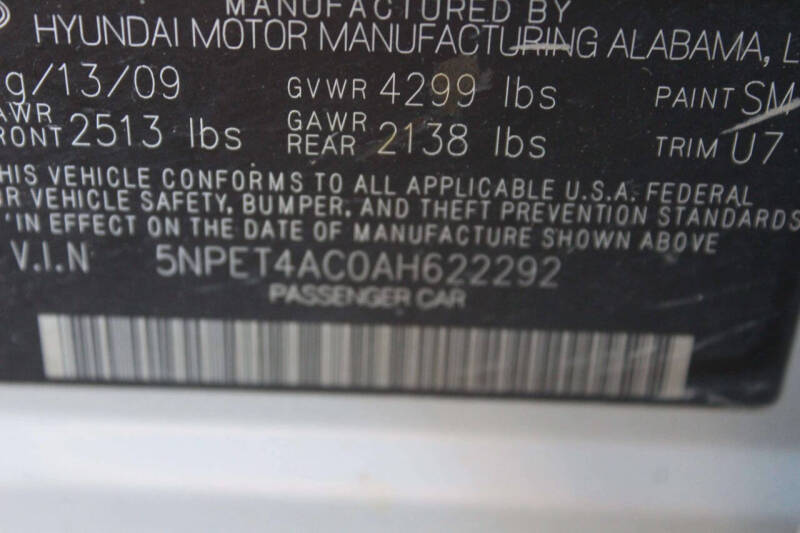 2010 Hyundai Sonata GLS