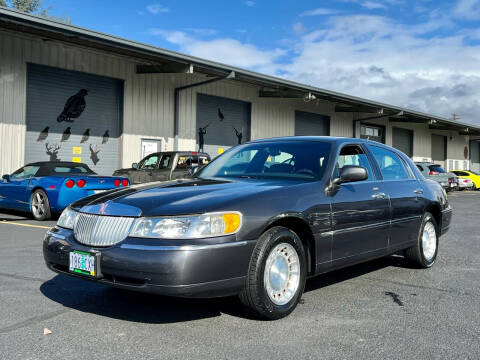 2002 Lincoln Town Car for sale at DASH AUTO SALES LLC in Salem OR