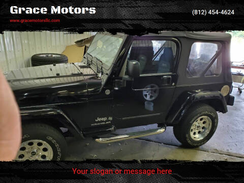 2006 Jeep Wrangler for sale at Grace Motors in Evansville IN