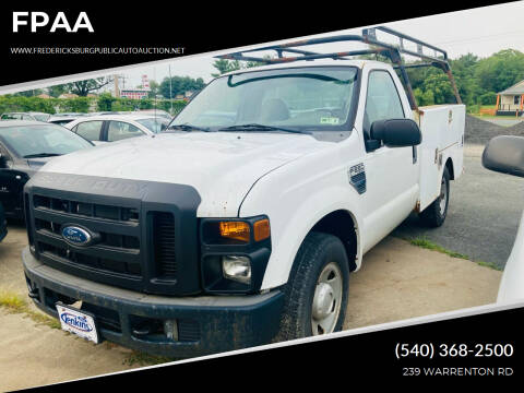 2008 Ford F-250 Super Duty for sale at FPAA in Fredericksburg VA