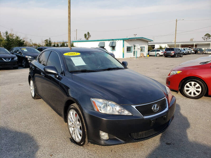 2007 Lexus IS 250 for sale at Jamrock Auto Sales of Panama City in Panama City FL