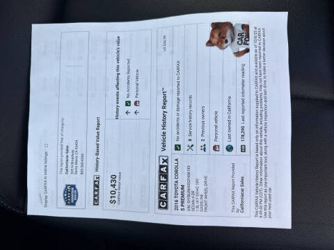 2016 Toyota Corolla S